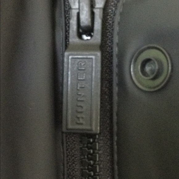 NEW HUNTER (Size S) Original Lightweight Rubberized Waterproof Parka, Black - Picture 12 of 16